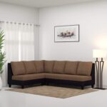 L shaped sofa cum bed