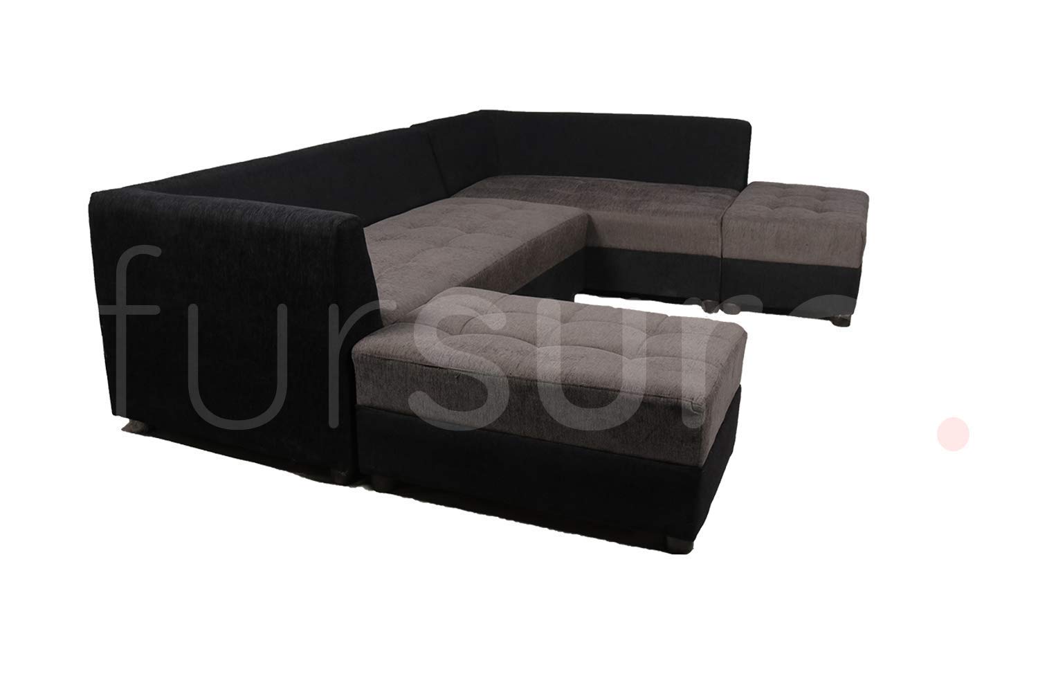 L shaped sofa cum bed